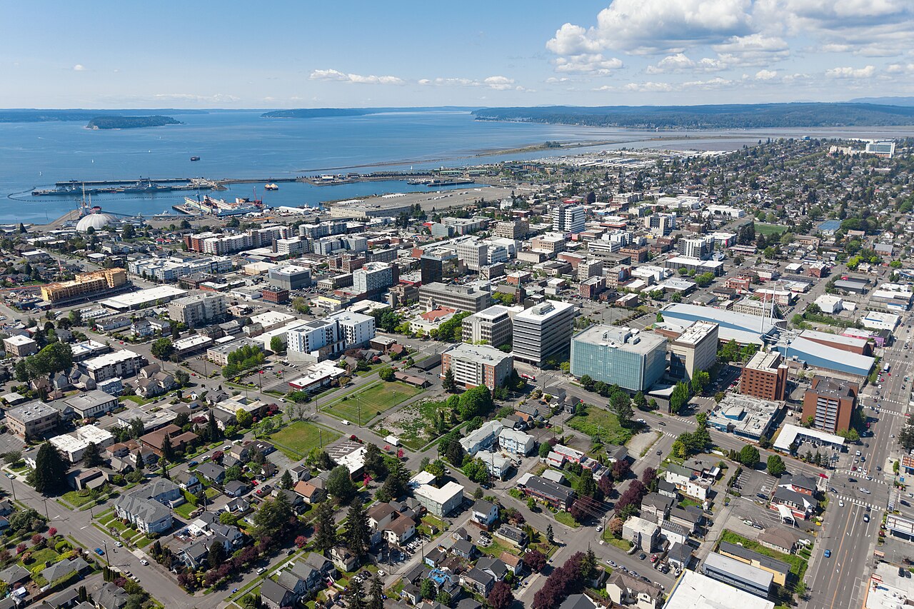 Everett, Washington skyline