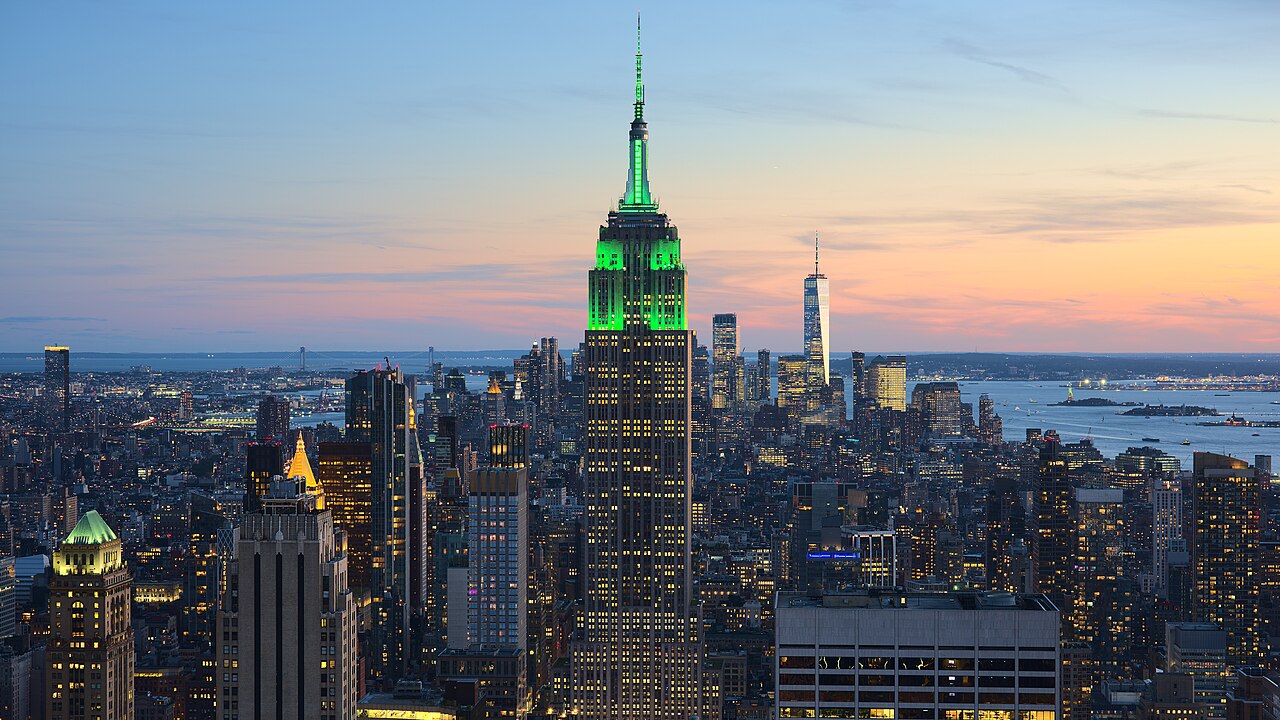 New York City, New York skyline