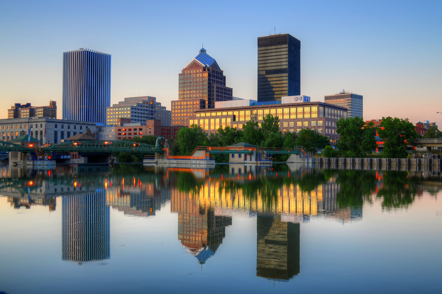Rochester, New York skyline